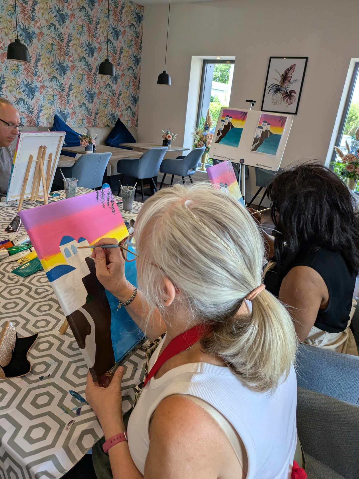 SORRENTO NIGHTS - Painting Workshop at Megan's Restaurant, Welwyn - Wednesday 27th AUGUST 2025, 7.30pm