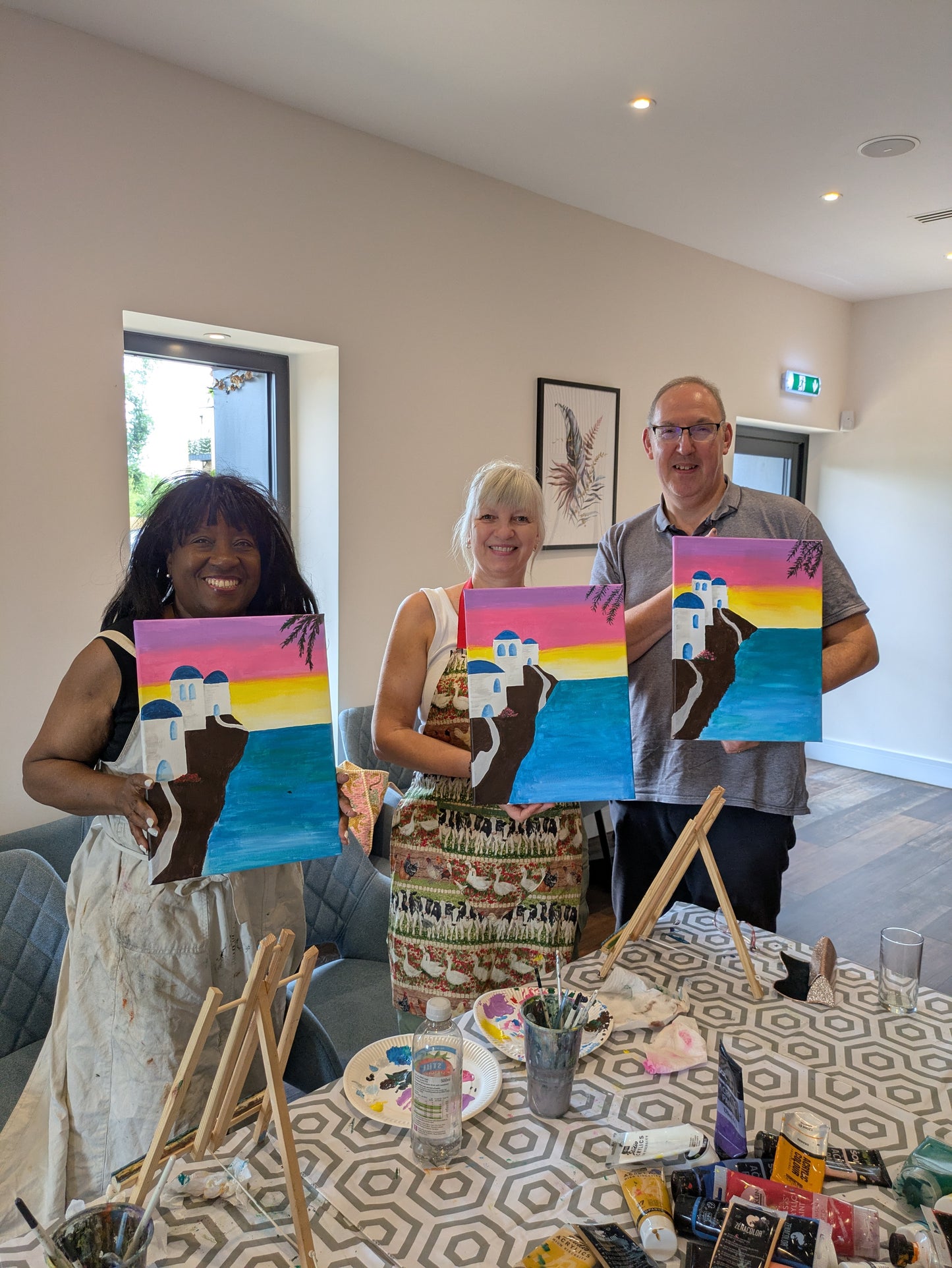 SORRENTO NIGHTS - Painting Workshop at Megan's Restaurant, Welwyn - Wednesday 27th AUGUST 2025, 7.30pm