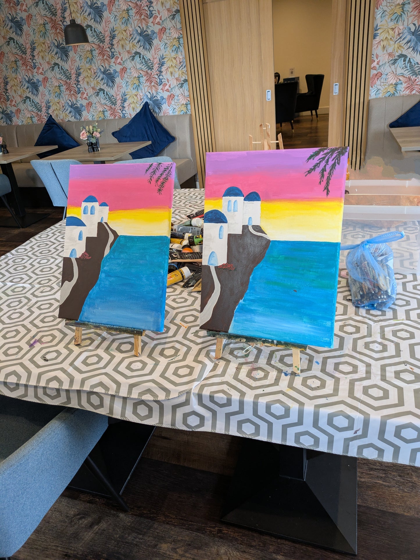 SORRENTO NIGHTS - Painting Workshop at Megan's Restaurant, Welwyn - Wednesday 27th AUGUST 2025, 7.30pm