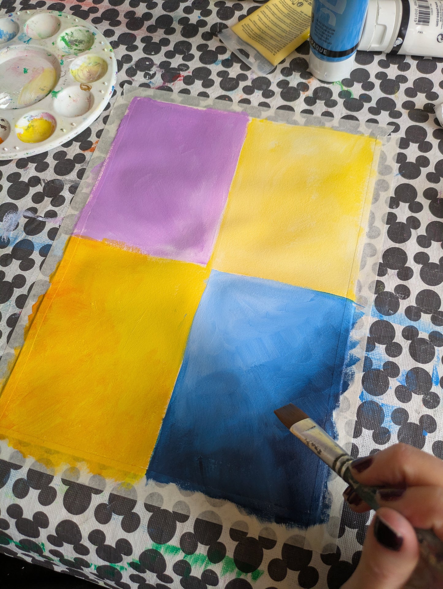 THE FOUR SEASONS - Painting Workshop at The Three Hammers, Mill Hill, London - Thursday 8th JANUARY 2026, 7.30pm