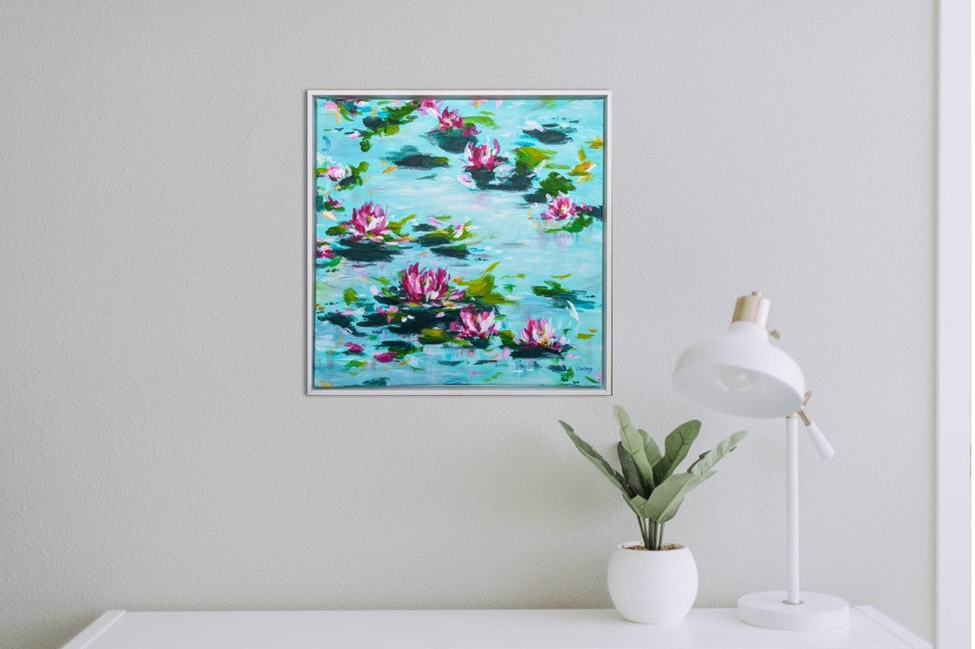 Pond Life (60x60cm)