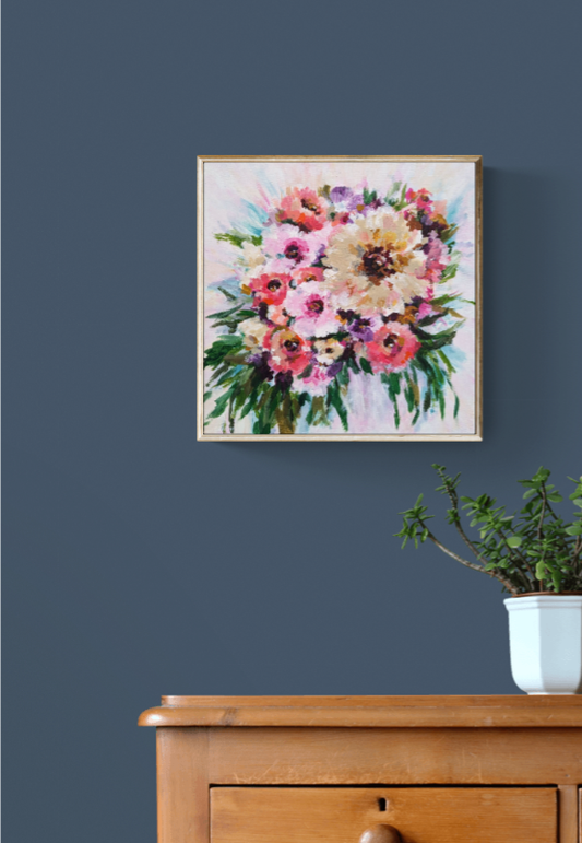 Bursting Blooms I (40x40cm)