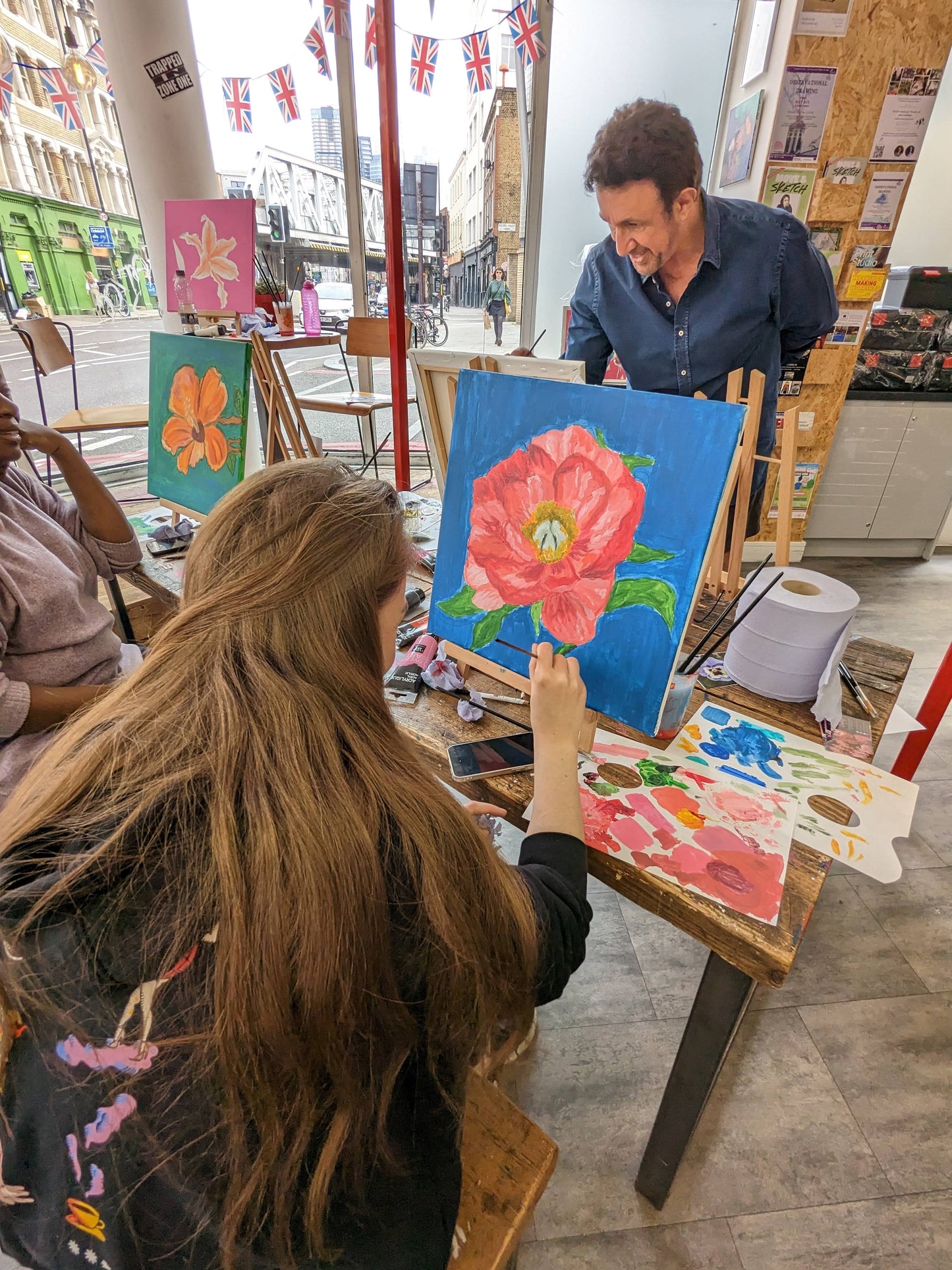 CORPORATE PAINTING WORKSHOP - Team building event!
