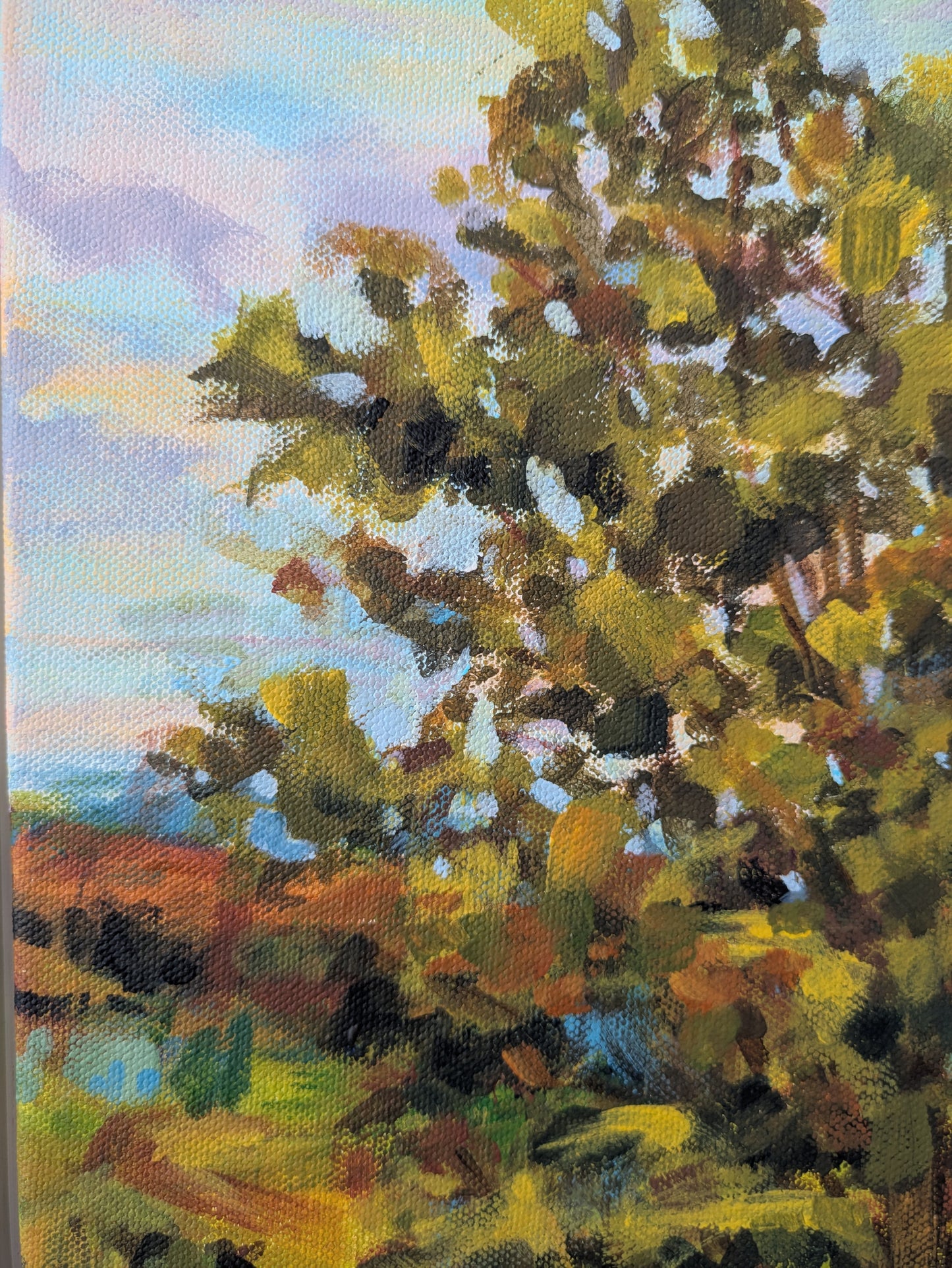 Watching the World (80x80cm)