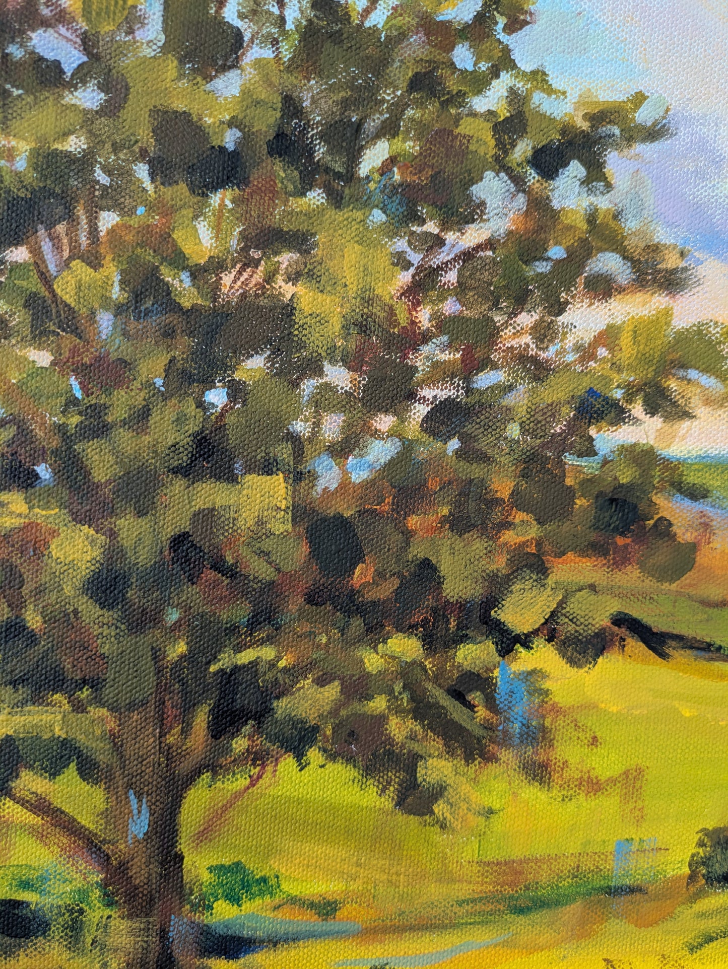 Watching the World (80x80cm)