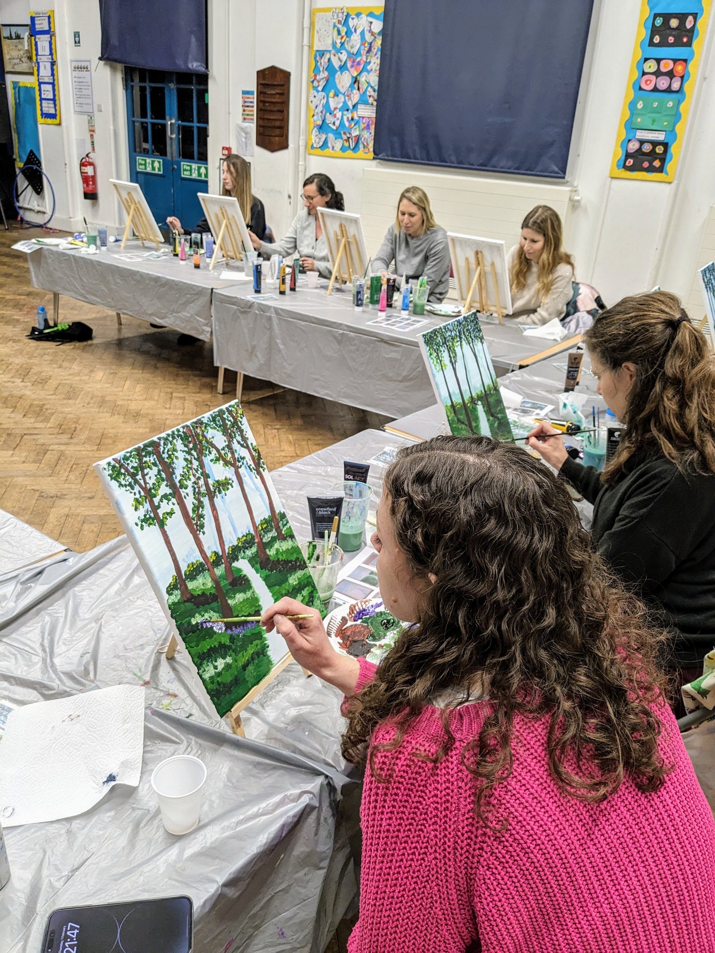CORPORATE PAINTING WORKSHOP - Team building event!