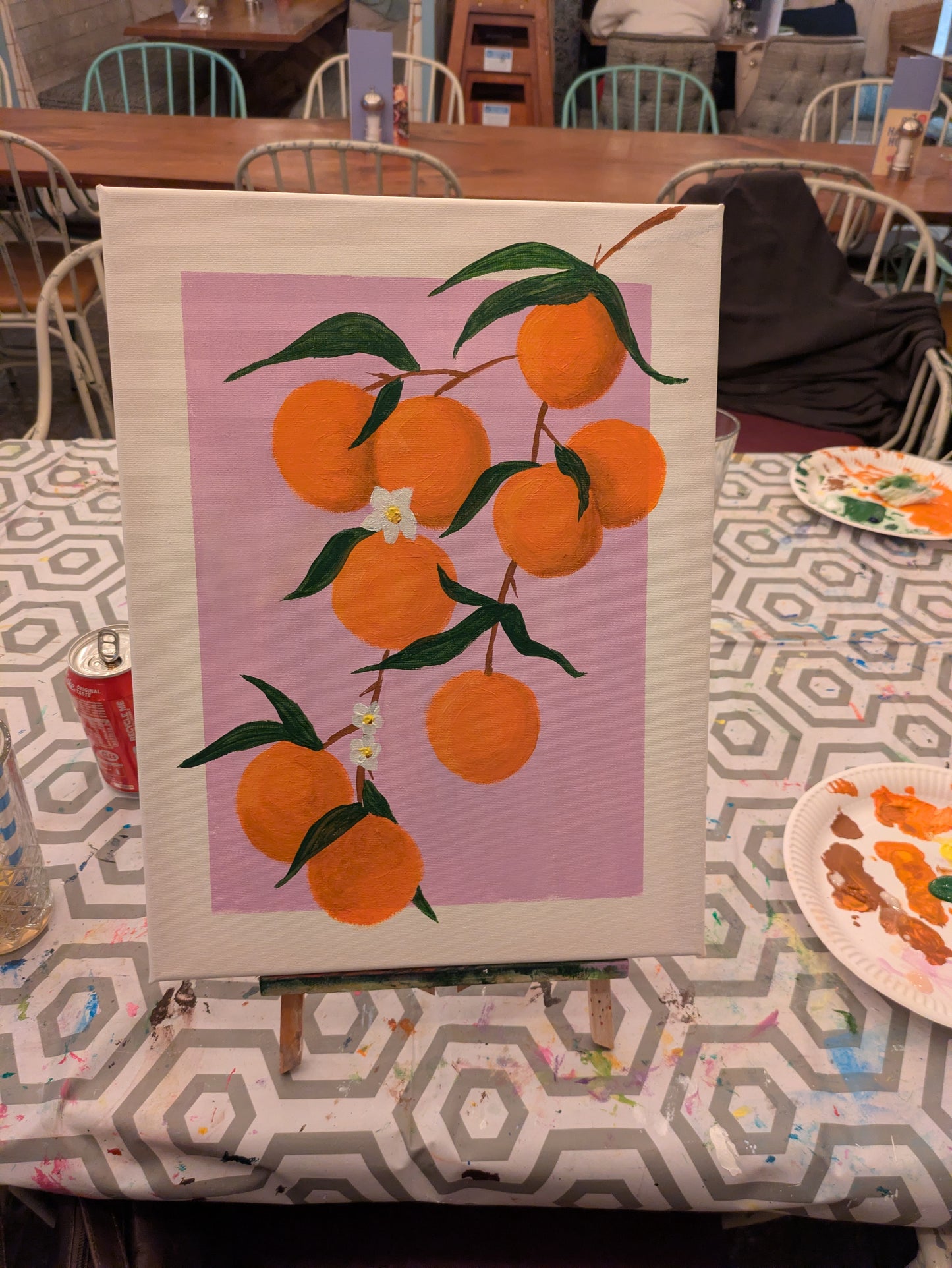 SEVILLE ORANGES - Painting Workshop at The Glasshouse, Hitchin, Hertfordshire - Wednesday 18th November 2026, 7.30pm