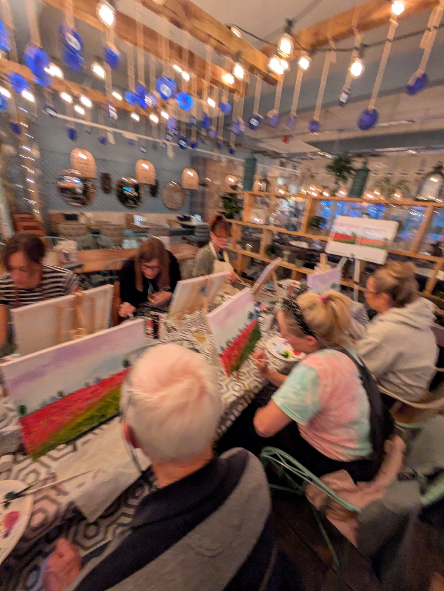 POPPY FIELD - Painting Workshop at Odyssey Spa, Knebworth, Hertfordshire - Monday 6th OCTOBER 2025, 10am