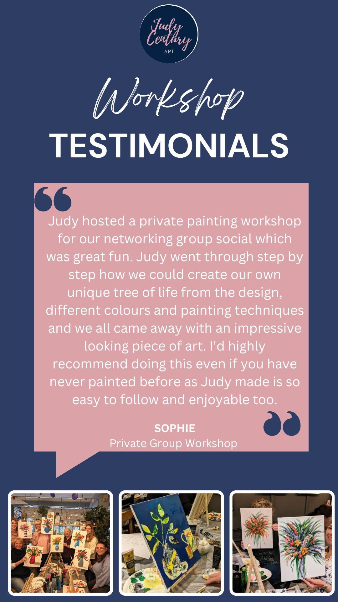 CORPORATE PAINTING WORKSHOP - Team building event!