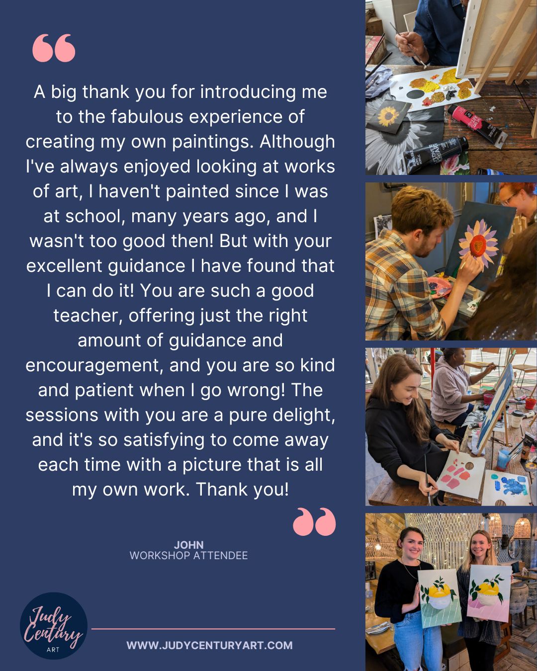 Weekly Acrylic Painting Classes, NW London - THURSDAY Morning Short Course - SUMMER (June - July 25) - The Eversfield Centre, Mill Hill, London