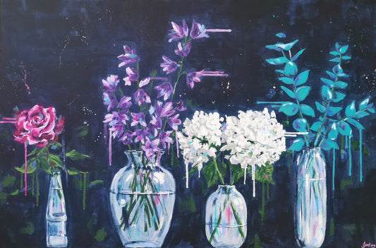All in a Row (91x61cm)