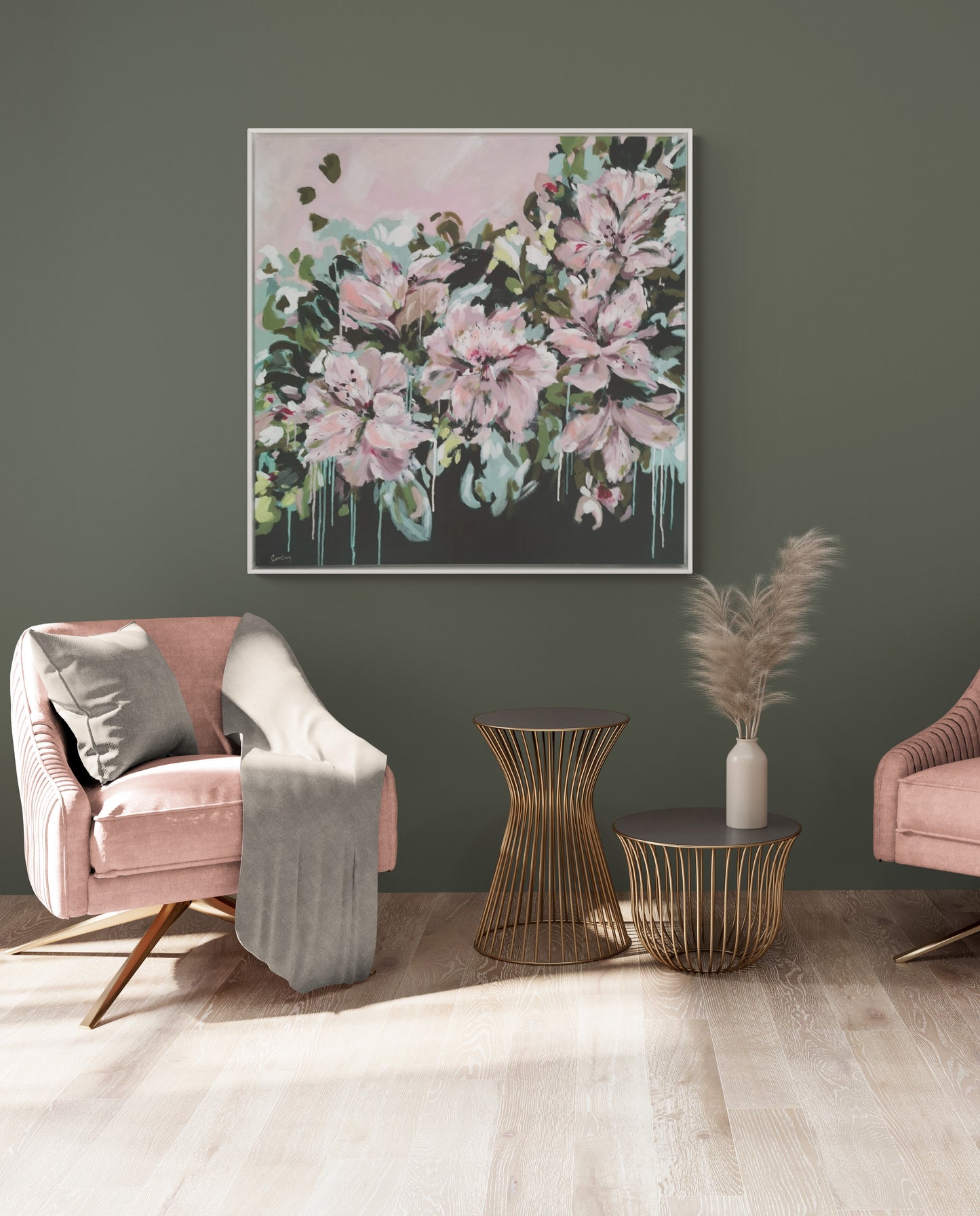 Spring Awakening 100x100cm