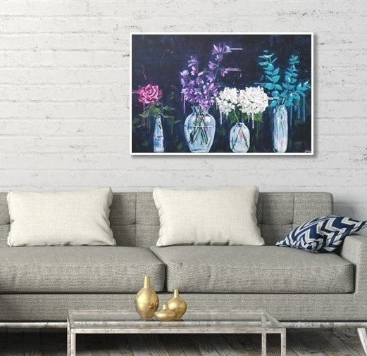 All in a Row (91x61cm)