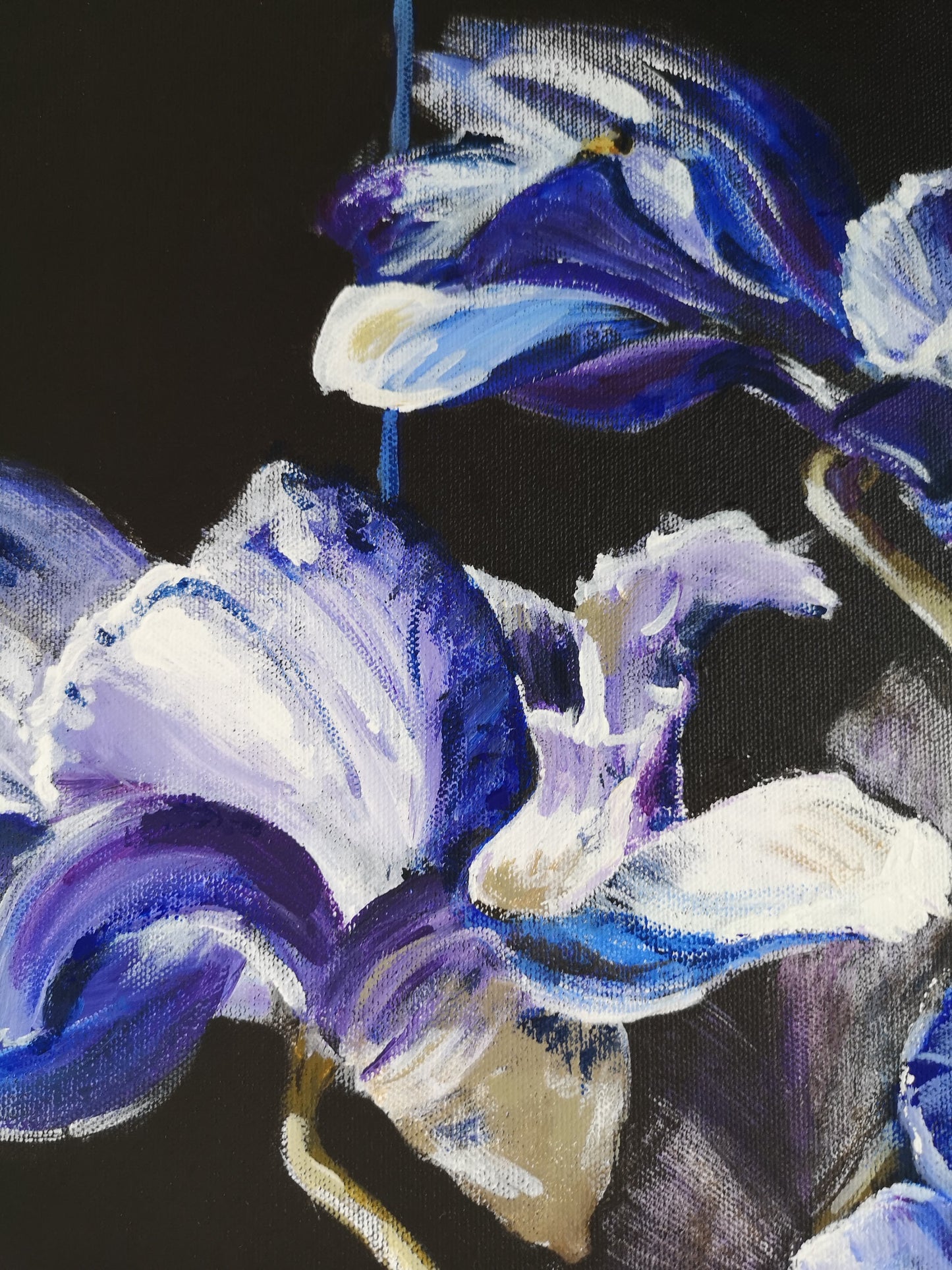 Orchid Falls (80x80cm)