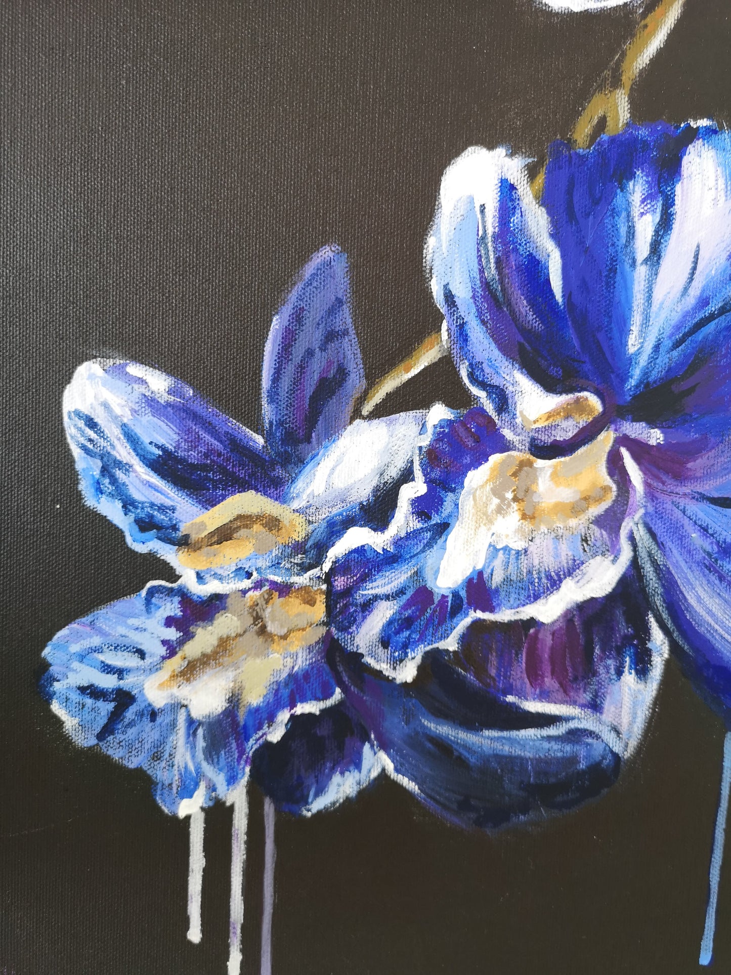Orchid Falls (80x80cm)