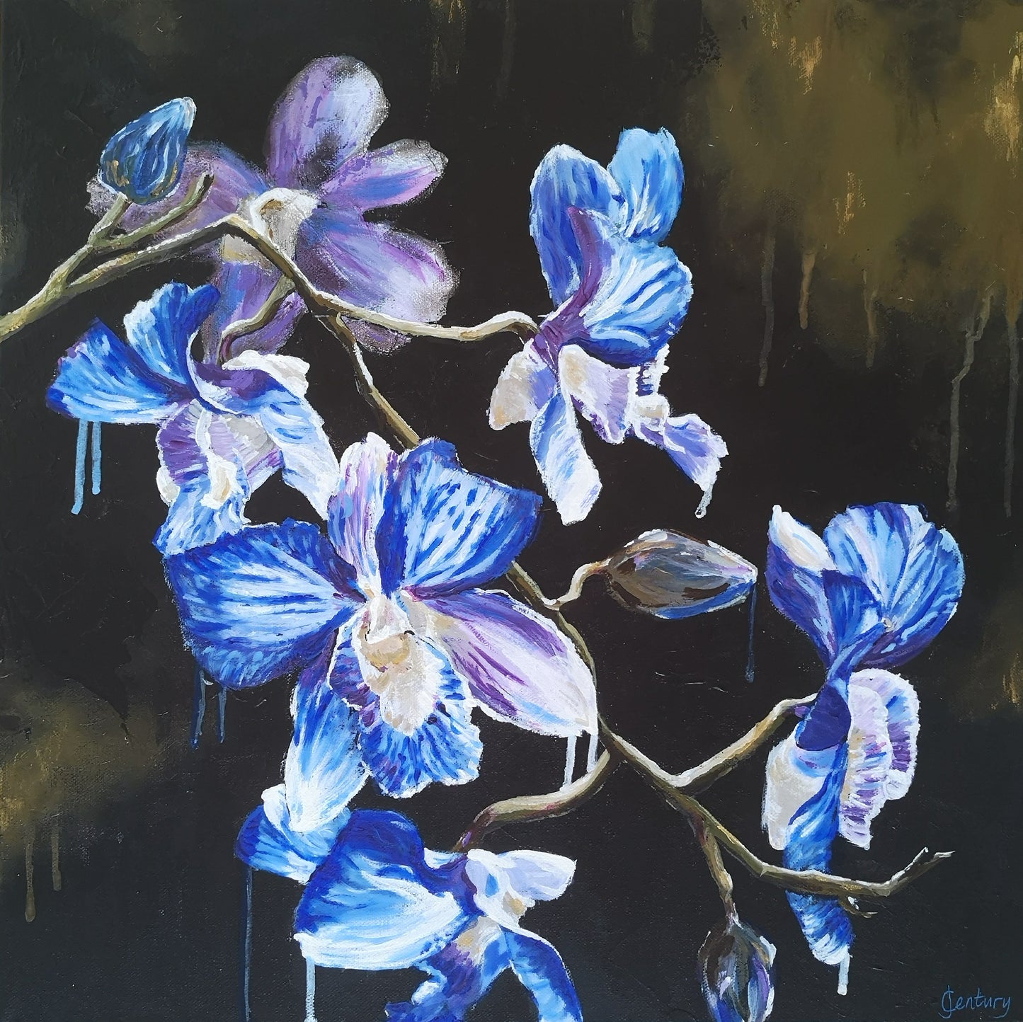 Orchid Luxe (50x50cm)