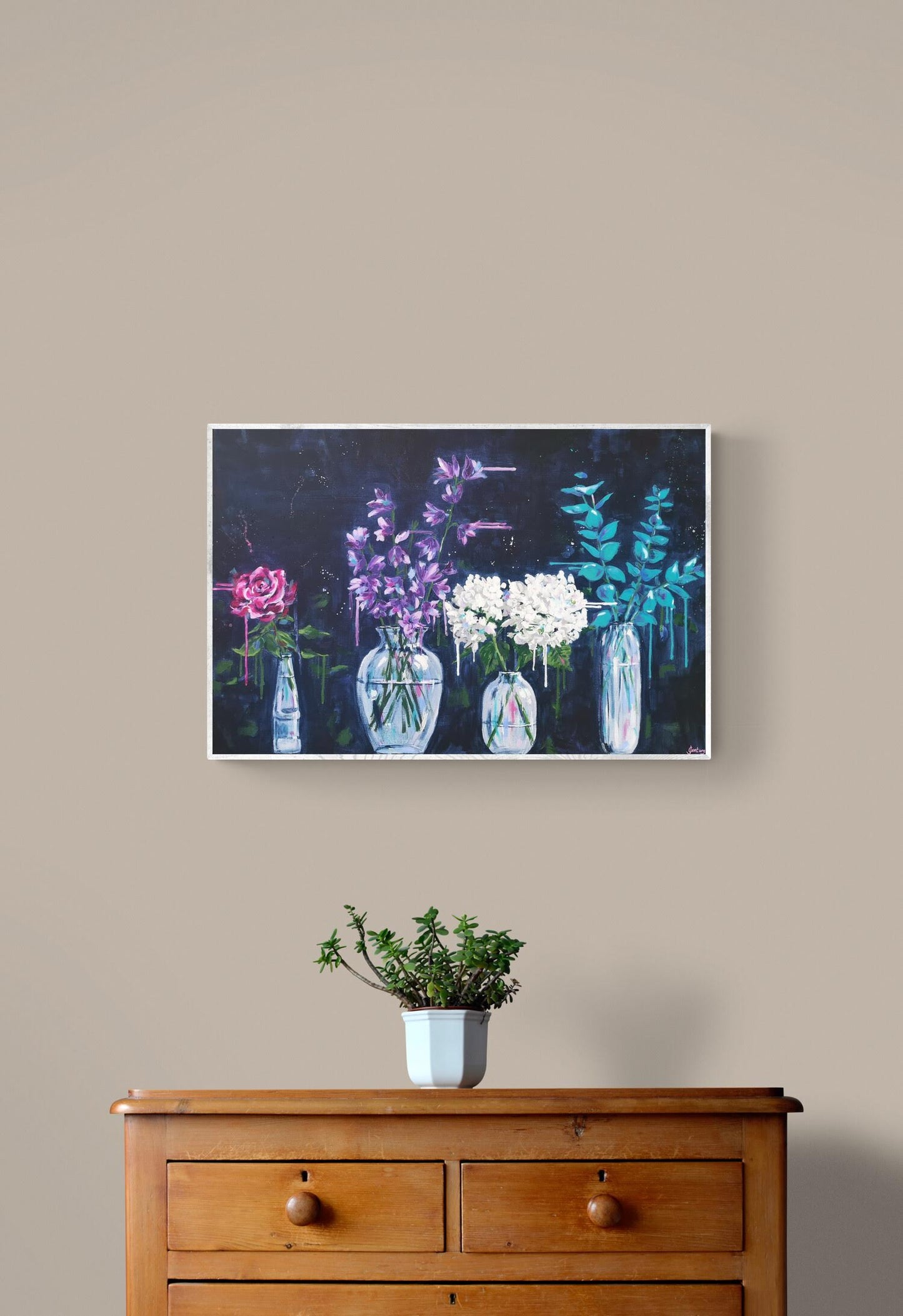 All in a Row (91x61cm)