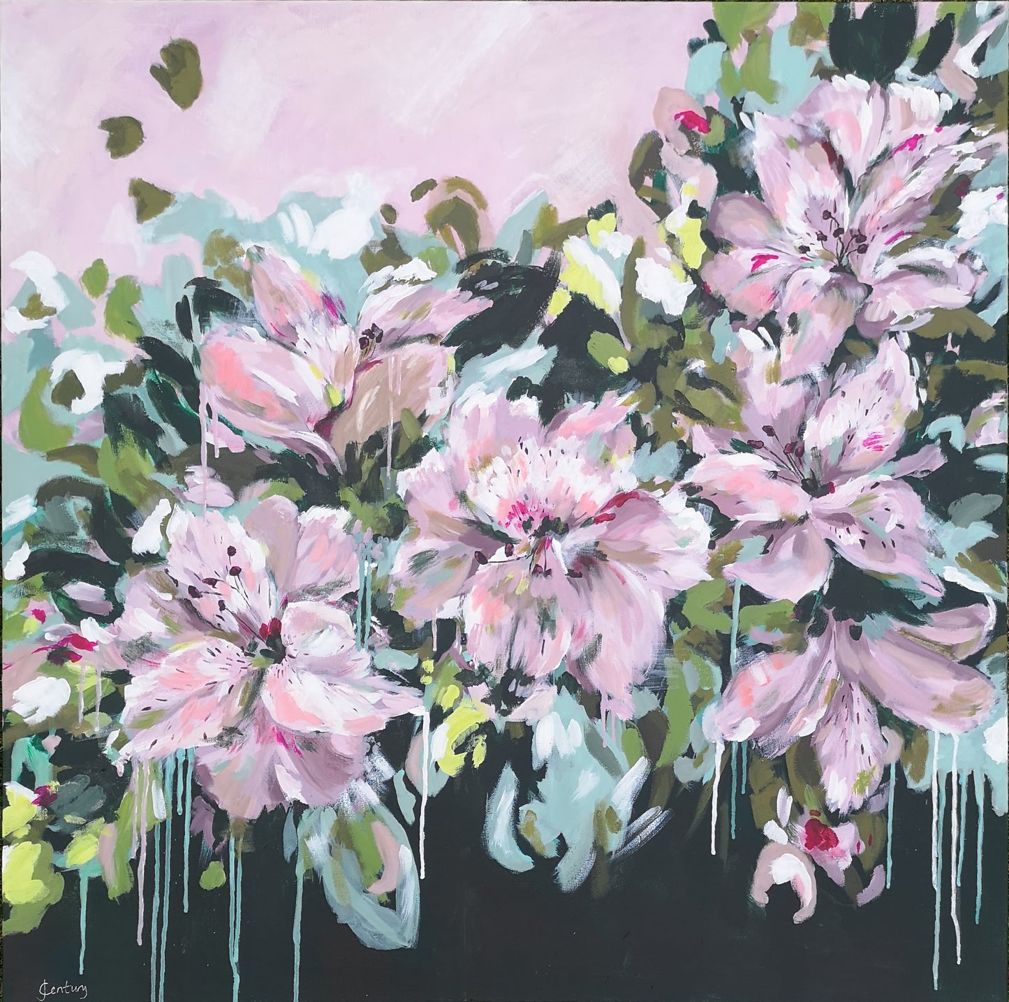 Spring Awakening 100x100cm