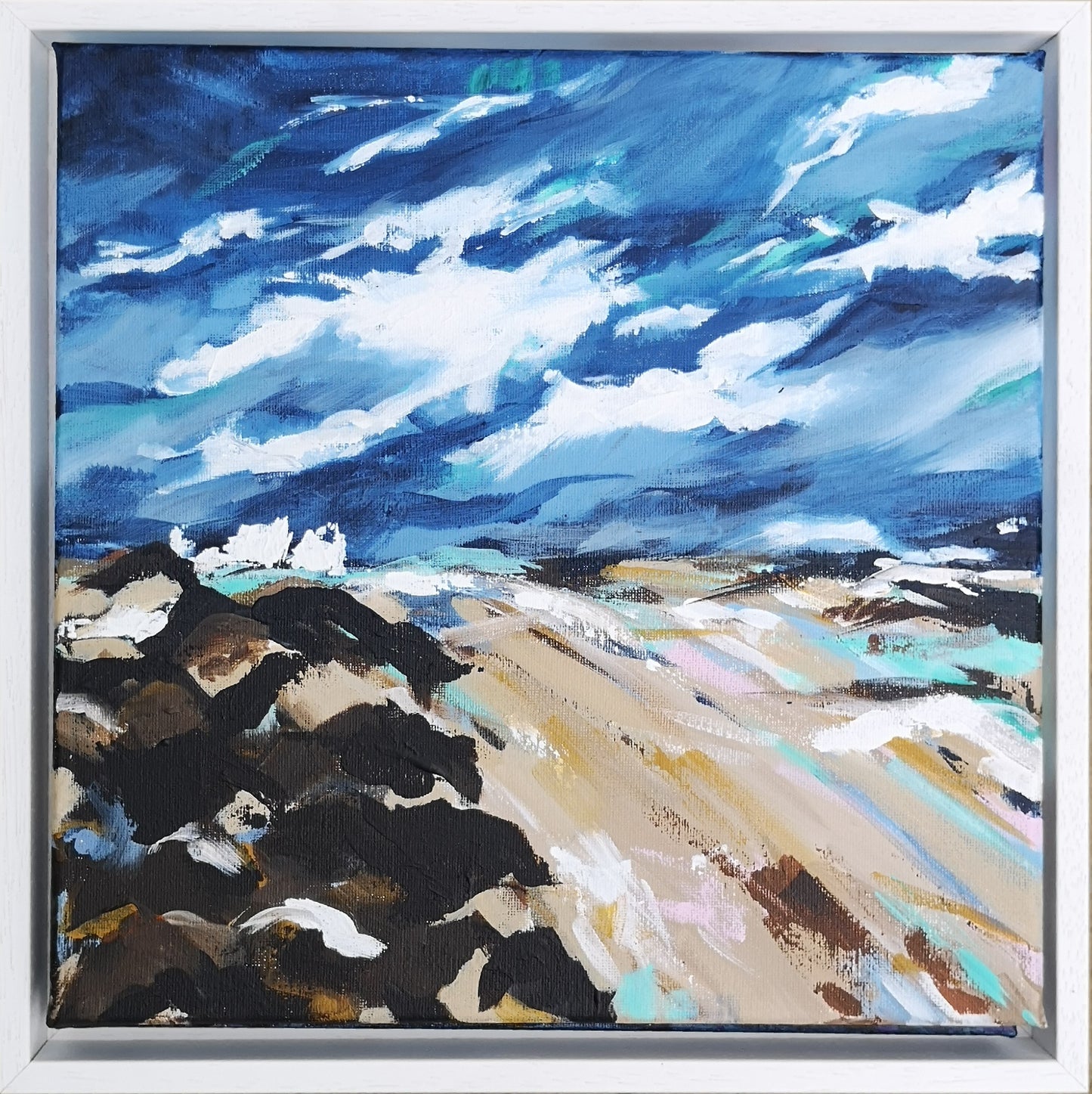 Sweeping Sands (30x30cm)