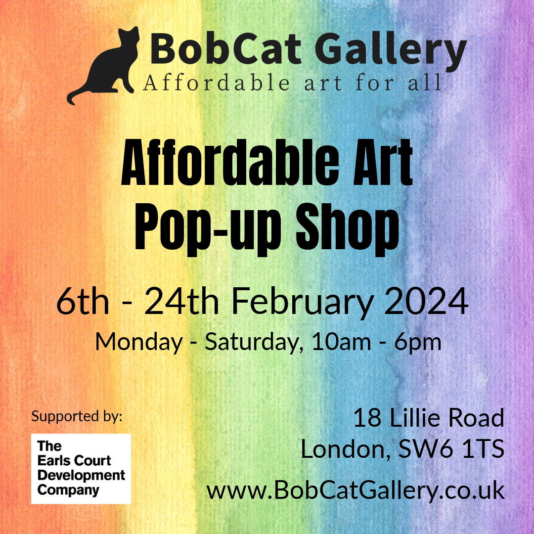 FEBRUARY 2024: Affordable Art Pop-up, Earls Court, London