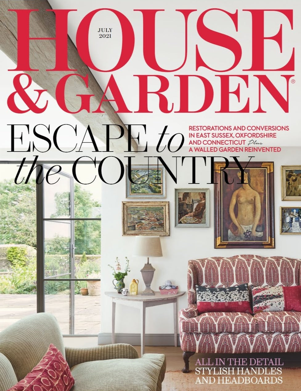 JUNE 2021: House & Garden Magazine Art Edit Feature