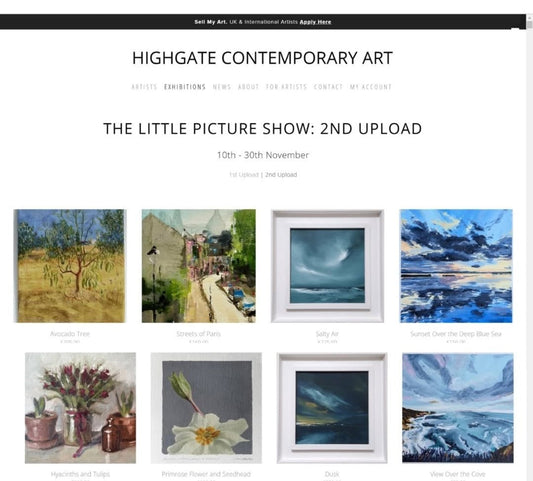 NOVEMBER 2024: Highgate Contemporary Art - Little Picture Show