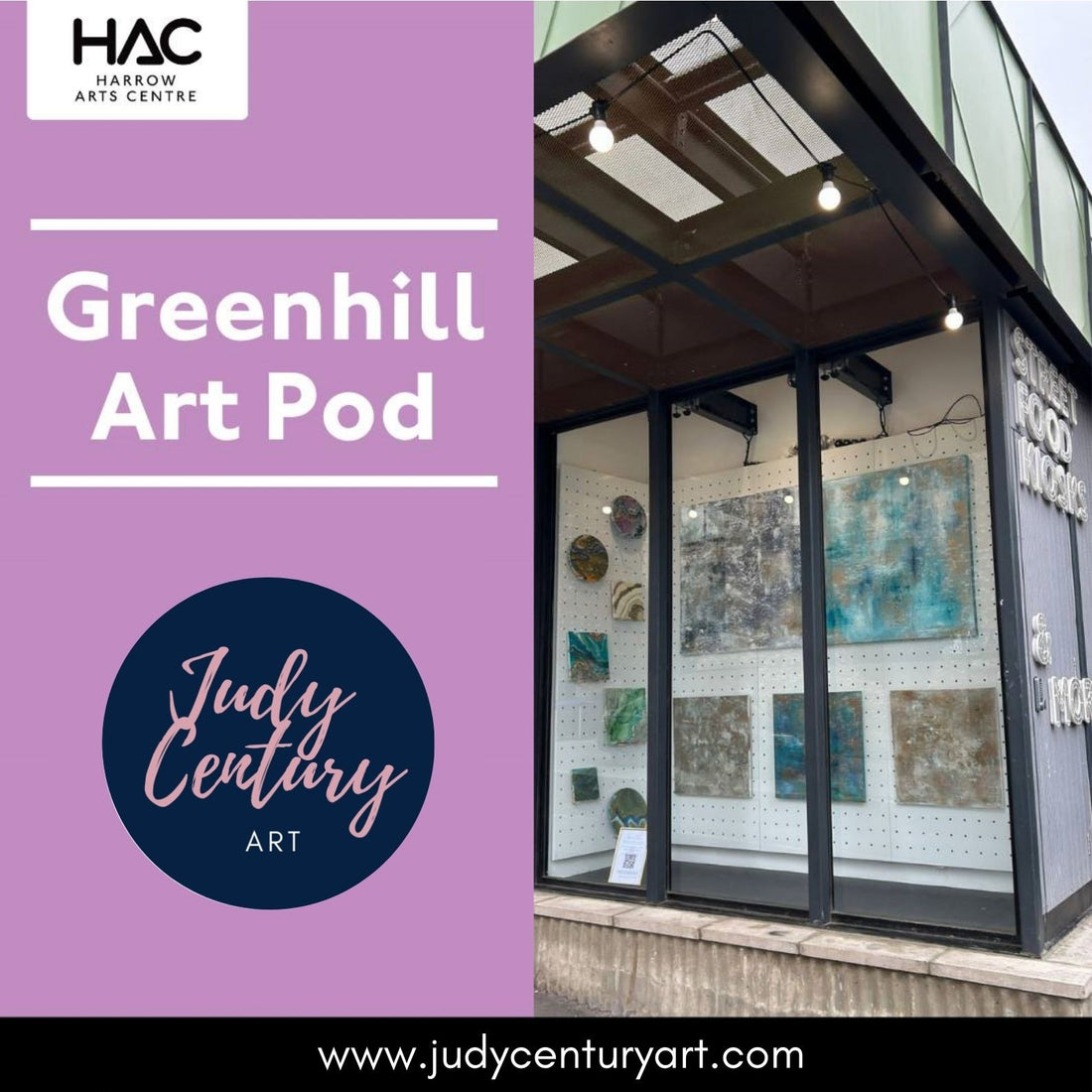 NOVEMBER 2024: Greenhill Art Pod Solo Exhibition