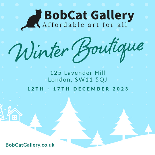 DECEMBER 2023: BobCat Gallery Winter Boutique