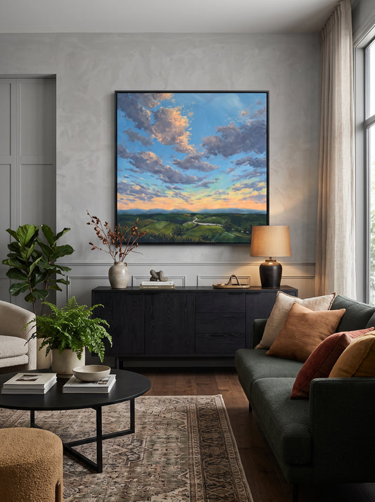 At the End of the Day (80x80cm)