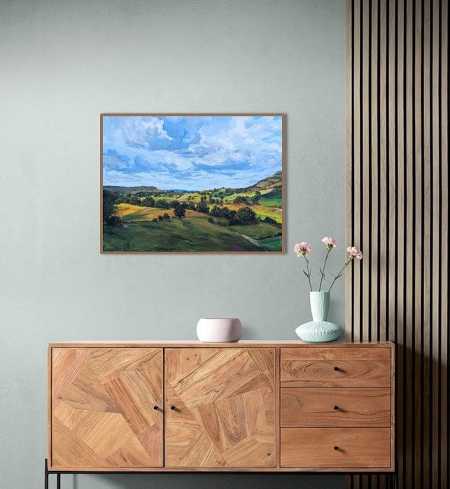 Countryside Glow (80x60cm)