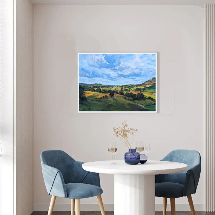 Countryside Glow (80x60cm)