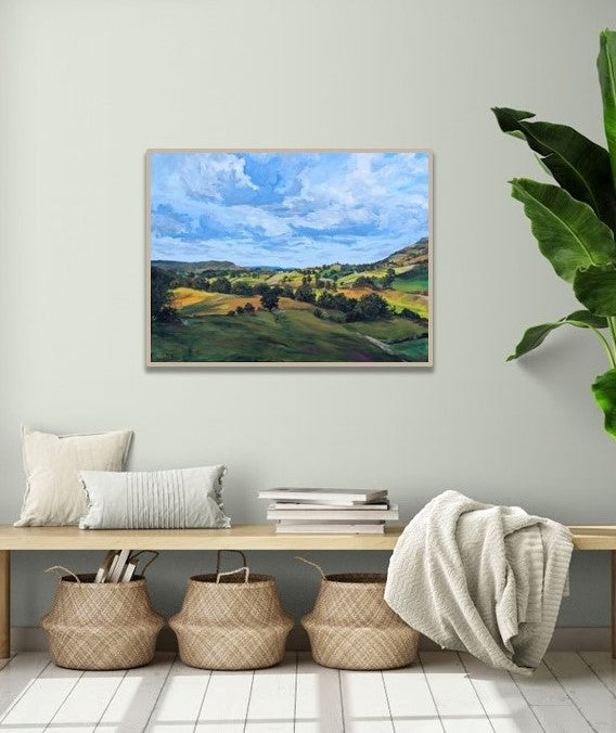 Countryside Glow (80x60cm)