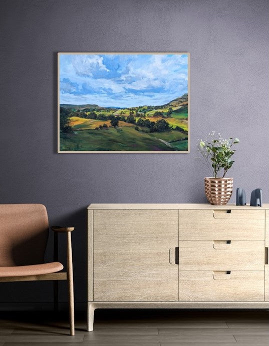 Countryside Glow (80x60cm)