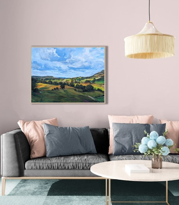 Countryside Glow (80x60cm)