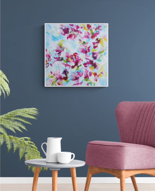 Flutter By (61x61cm)