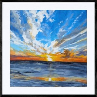 Fiery night (30x30cm)