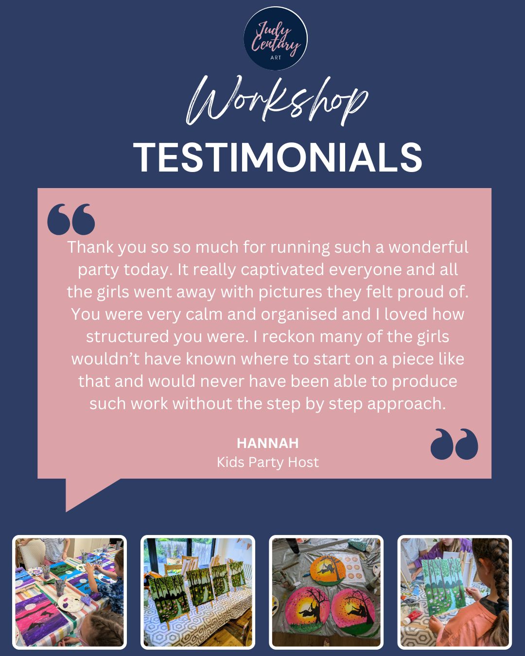 KIDS PAINTING PARTY - Celebrate with creativity and art!