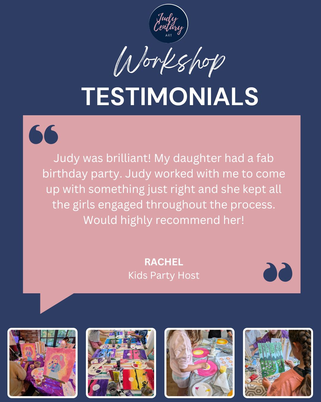 KIDS PAINTING PARTY - Celebrate with creativity and art!