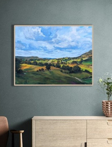 Countryside Glow (80x60cm)