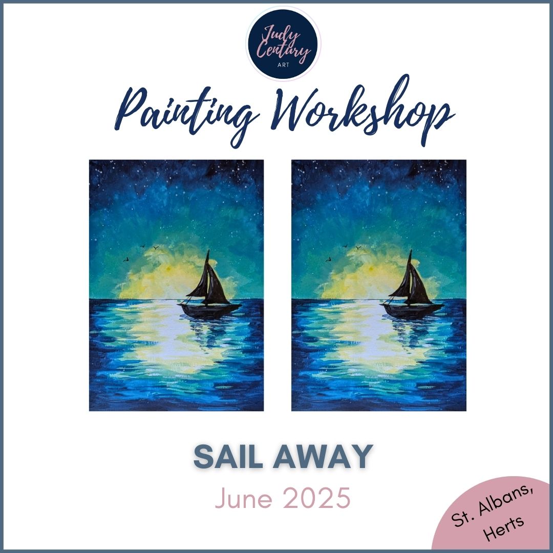 SAIL AWAY - Painting Workshop at The Three Hammers, St. Albans, Hertfordshire - Wednesday 11th JUNE 2025, 7.30pm
