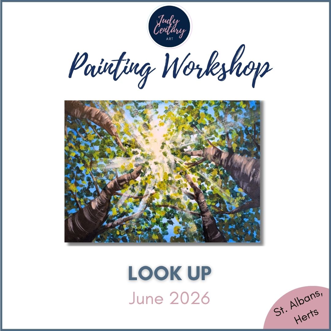 LOOK UP - Painting Workshop at The Three Hammers, St. Albans, Hertfordshire - Wednesday 10th JUNE 2026, 7.30pm
