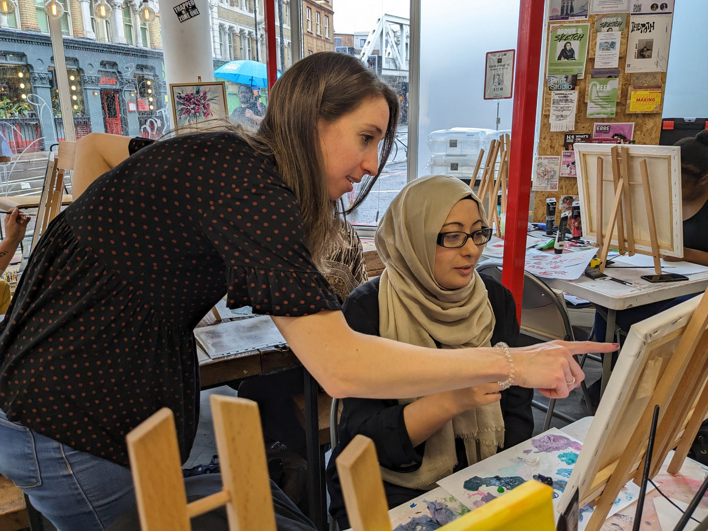 BLUEBELL WOODS - Painting Workshop at The Three Hammers Pub, St. Albans, Herts -  Monday 24th MARCH 2025, 11am