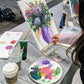 Acrylic Painting Course SPRING (April - Jun 25) - Weekly Classes exploring acrylic painting - The Eversfield Centre, Mill Hill, London, 10am weekly