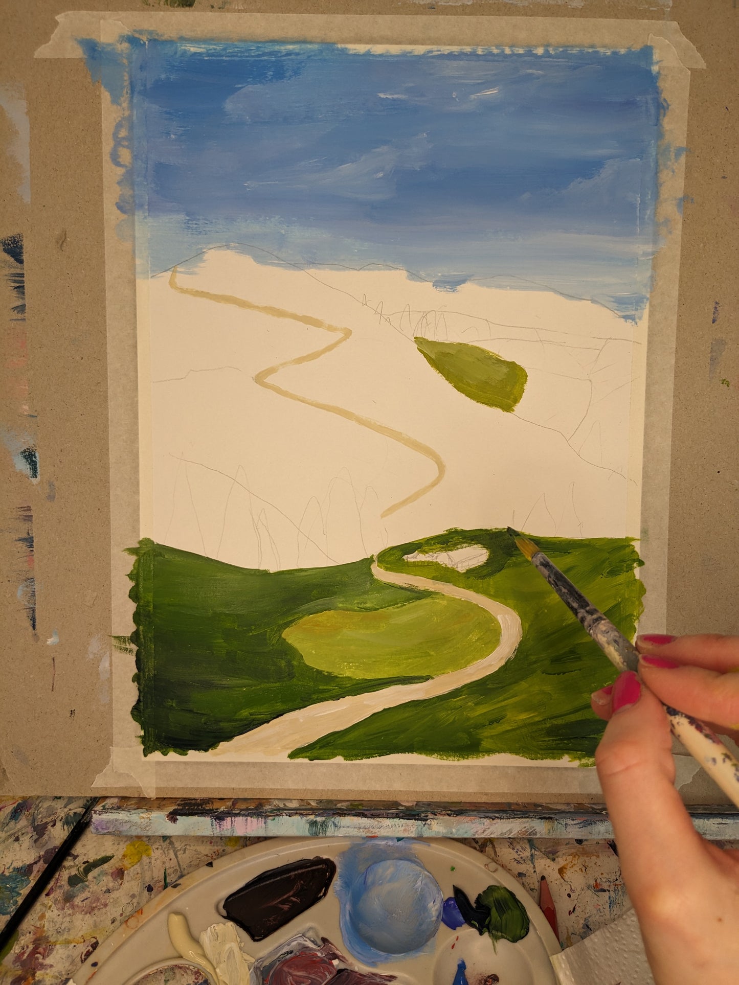 ENGLISH COUNTRYSIDE - Painting Workshop