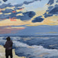 Sunset at the Beach (60x42cm)