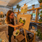 ABSTRACT WILDFLOWERS - Painting Workshop at Three Hammers Mill Hill, London - Tuesday 4th NOVEMBER 2025, 7.30pm