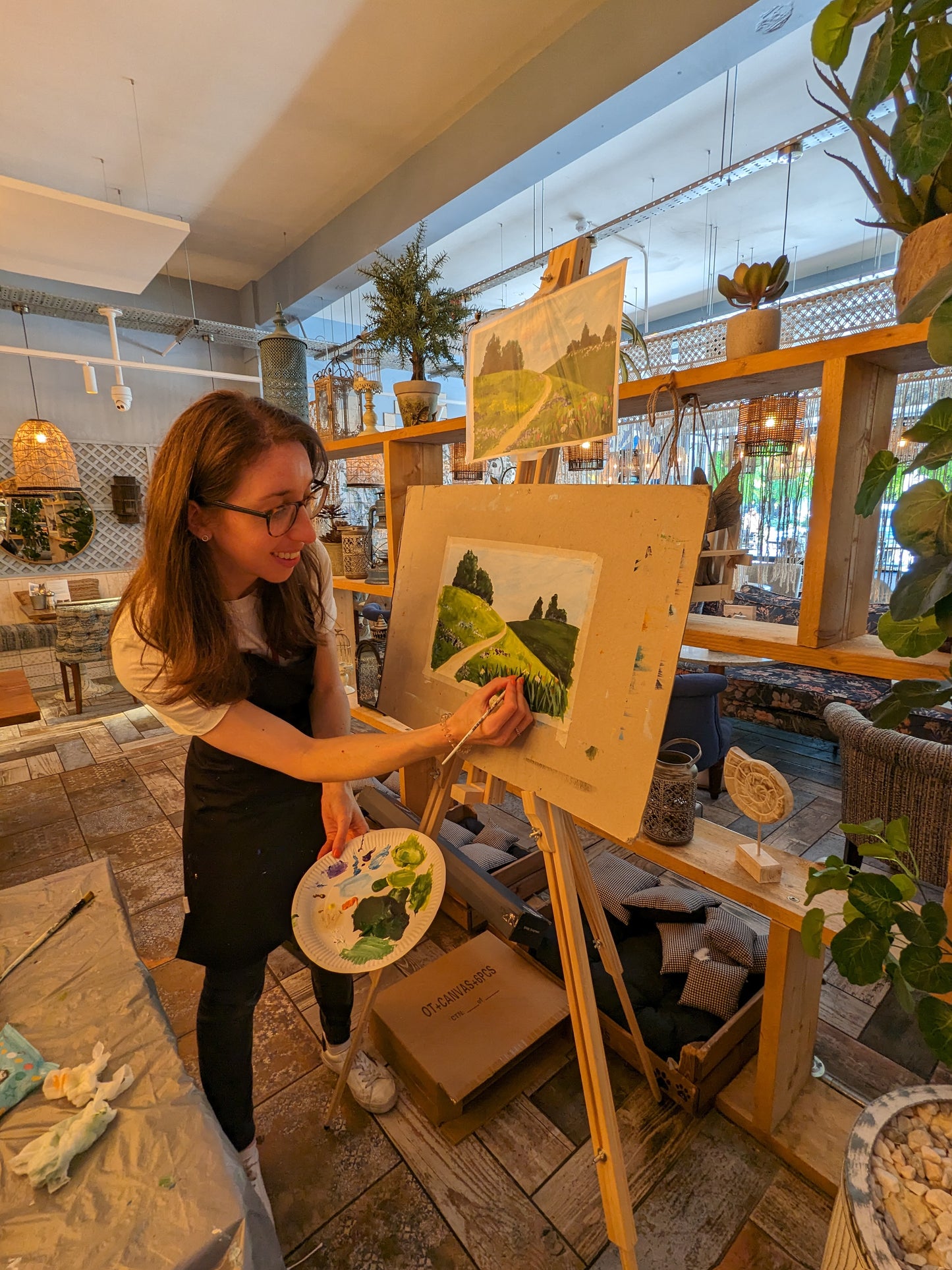 ABSTRACT WILDFLOWERS - Painting Workshop at Three Hammers Mill Hill, London - Tuesday 4th NOVEMBER 2025, 7.30pm