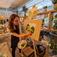 Acrylic Painting Course SPRING (April - Jun 25) - Weekly Classes exploring acrylic painting - The Eversfield Centre, Mill Hill, London, 10am weekly