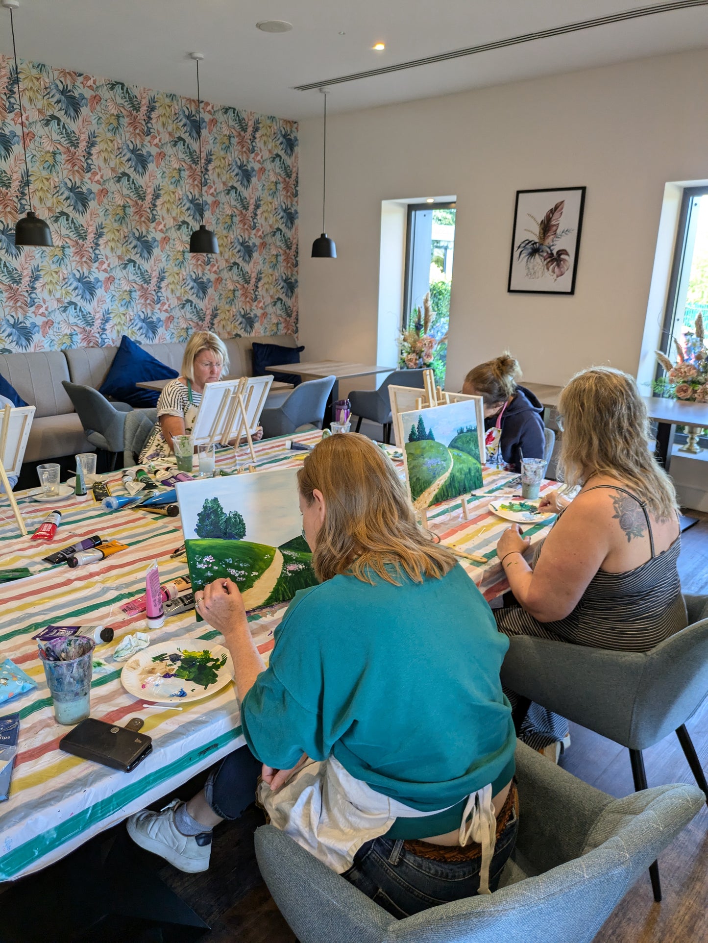 PATCHWORK COUNTRYSIDE - Painting Workshop at Odyssey Spa, Knebworth - Monday 20th JULY 2026, 10am