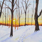 WINTER WONDERLAND - Painting Workshop at The Three Hammers, Mill Hill, London - Tuesday 2nd DECEMBER 2025, 7.30pm